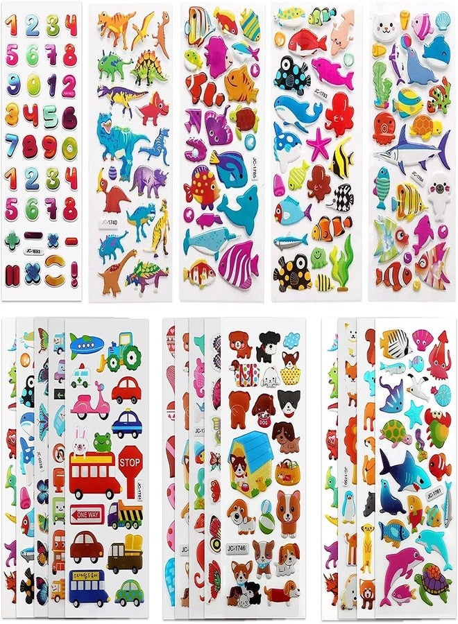 Royals 3D Puffy Stickers for Kids, Multi Design, 150 Stickers, 10sheets - Image 5